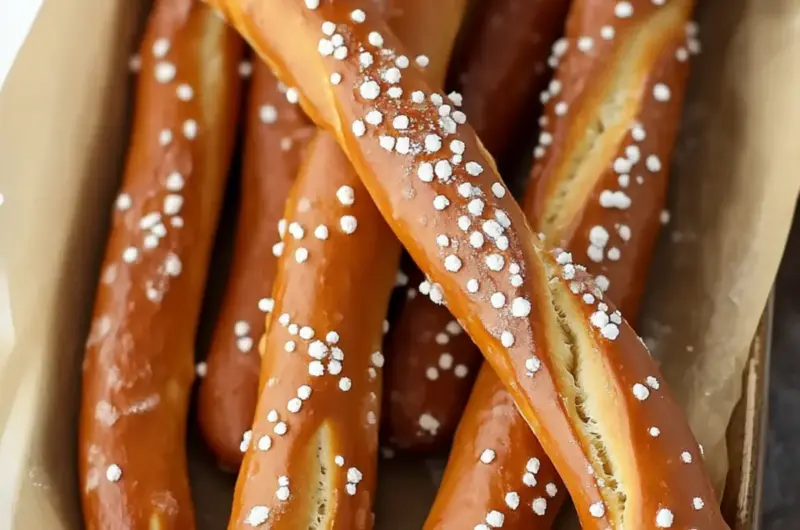 German Soft Pretzel Sticks