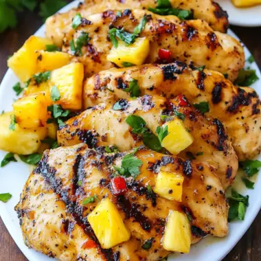 Grilled Mango Pineapple Chicken for a Summer Fiesta 10 Grilled Mango Pineapple Chicken