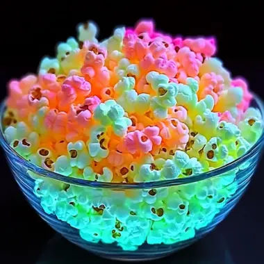 Glow in the Dark Candy Popcorn Bombs for Colorful Snacking Fun 9 Glow in the Dark Candy Popcorn Bombs