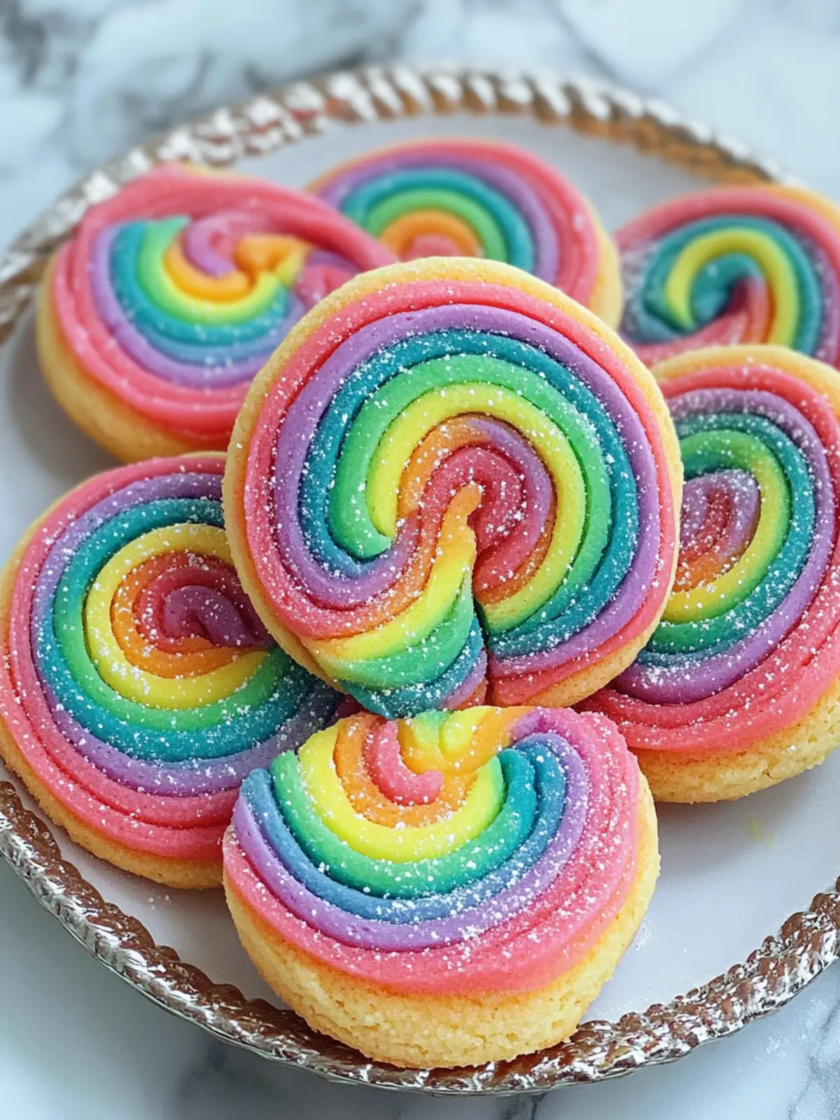 Bake Fun Rainbow Pinwheel Cookies for Colorful Memories 5 Rainbow Pinwheel Cookie