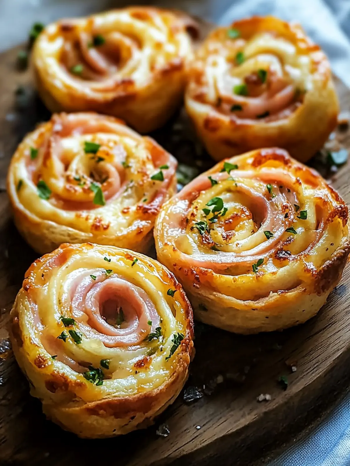 Ham and Cheese Pinwheels That Wow: Quick and Easy Recipe 5 Ham and Cheese Pinwheels