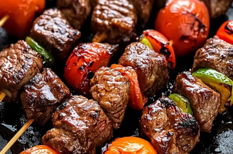 Balsamic Steak Kabobs