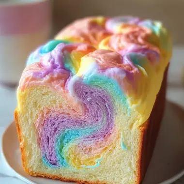 Cloud Bread Pastel Swirl Loaf: A Whimsical Gluten-Free Treat 10 Cloud Bread Pastel Swirl Loaf