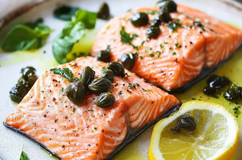 Salmon with Capers
