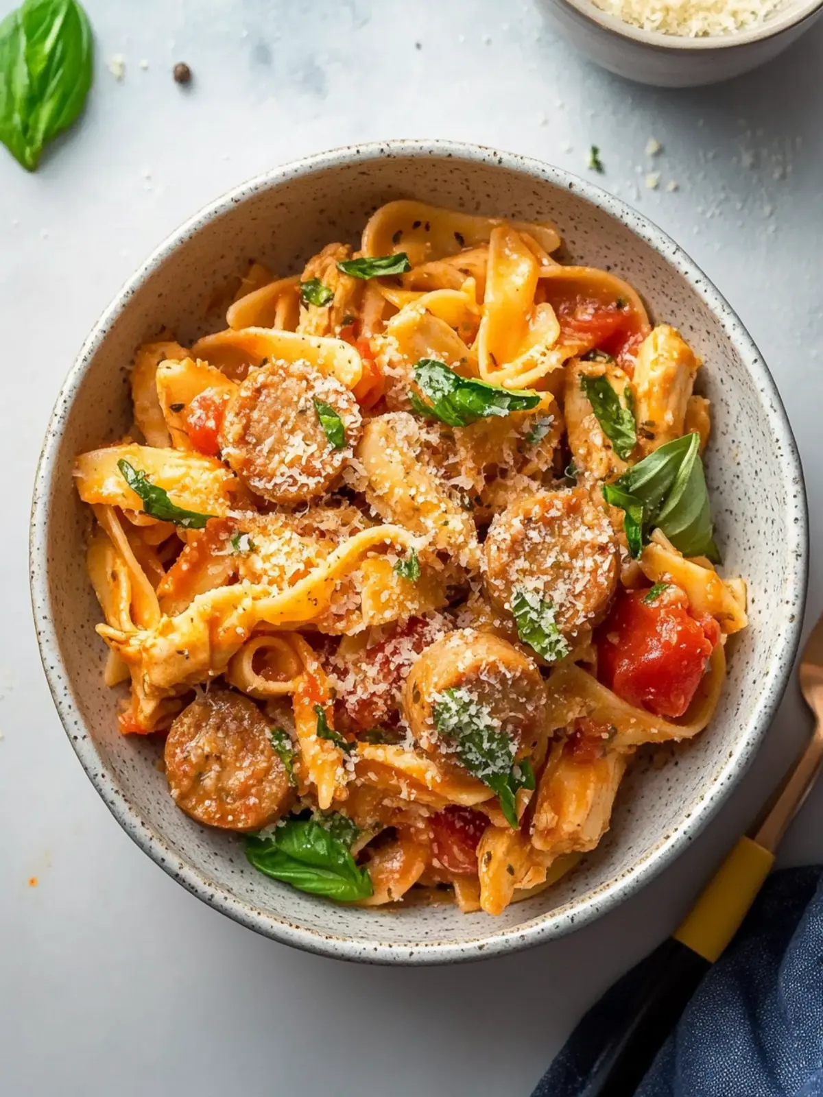 Creamy Italian Chicken Sausage Pasta Ready in 25 Minutes 2 Italian Chicken Sausage Pasta