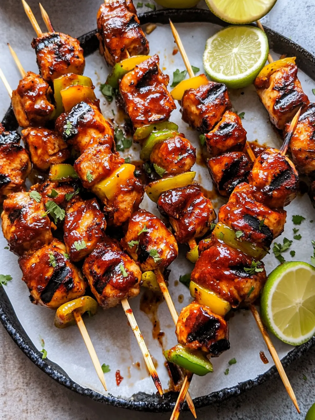 Spicy Beer BBQ Chicken Skewers for Epic Summer Grilling 3 Spicy Beer BBQ Chicken Skewers