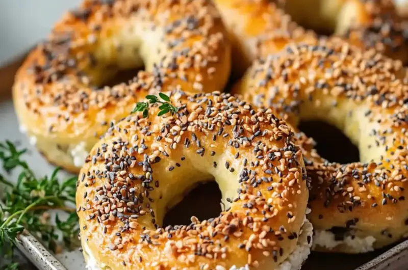 Keto Cottage Cheese Bagels