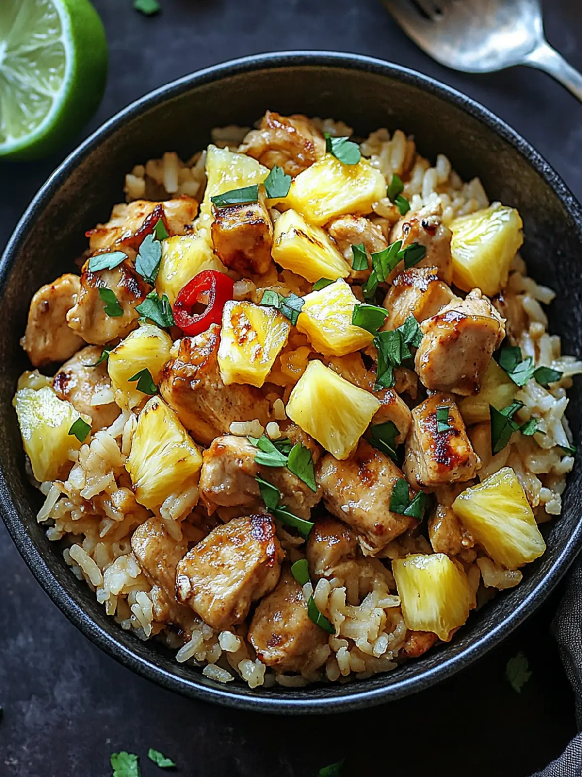 Pineapple Chicken and Rice: A Tropical Family Delight 4 Pineapple Chicken and Rice