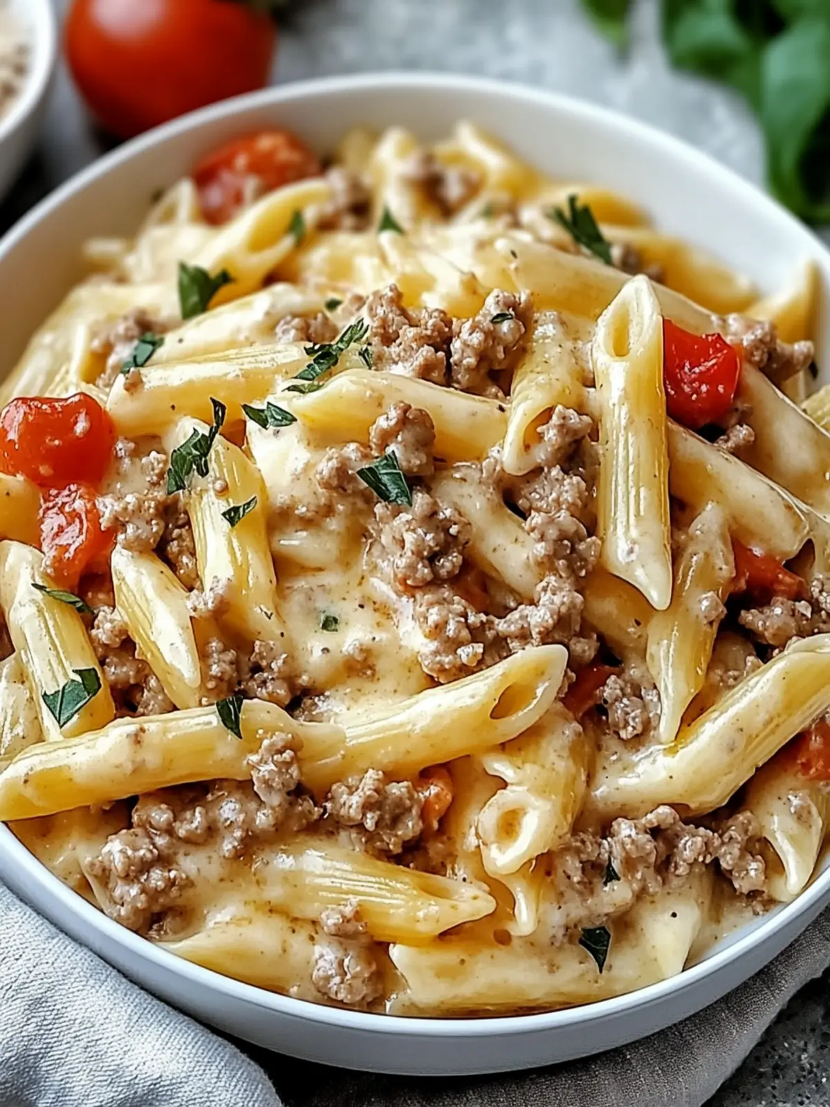 Creamy Rotel Pasta with Ground Beef: Your 30-Minute Comfort Dish 3 Creamy Rotel Pasta with Ground Beef