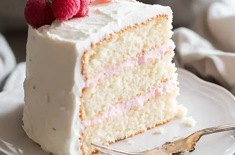 White Almond Cake