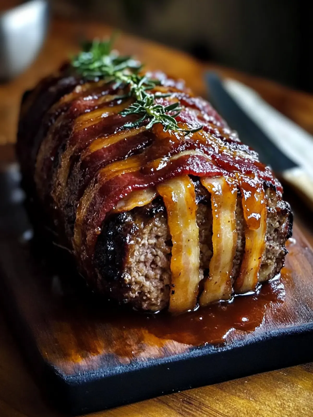Delicious Bourbon BBQ Bacon-Wrapped Meatloaf for Family Night 3 Bourbon BBQ Bacon-Wrapped Meatloaf