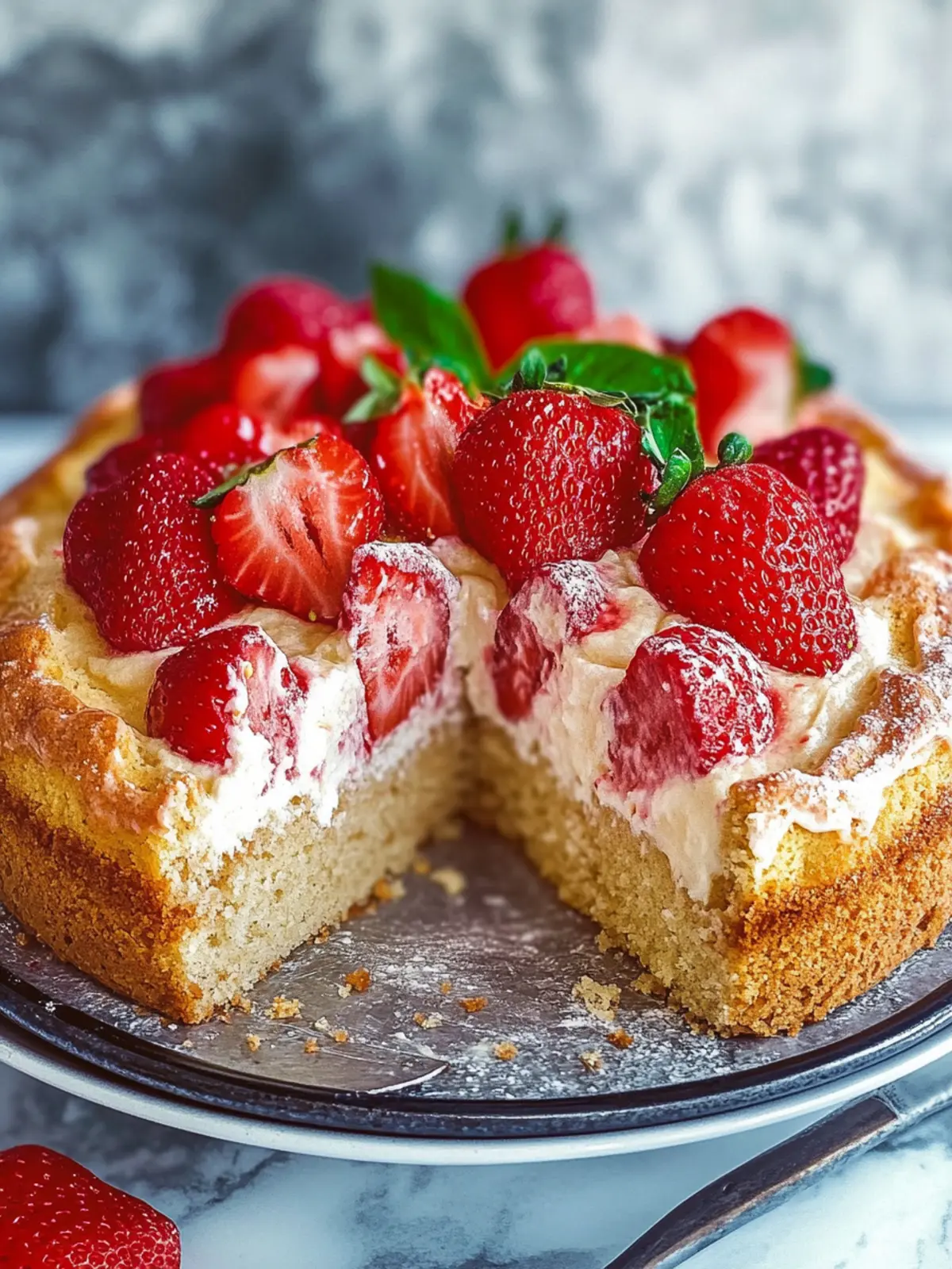 Deliciously Simple French Strawberry Cake You’ll Love 5 French Strawberry Cake