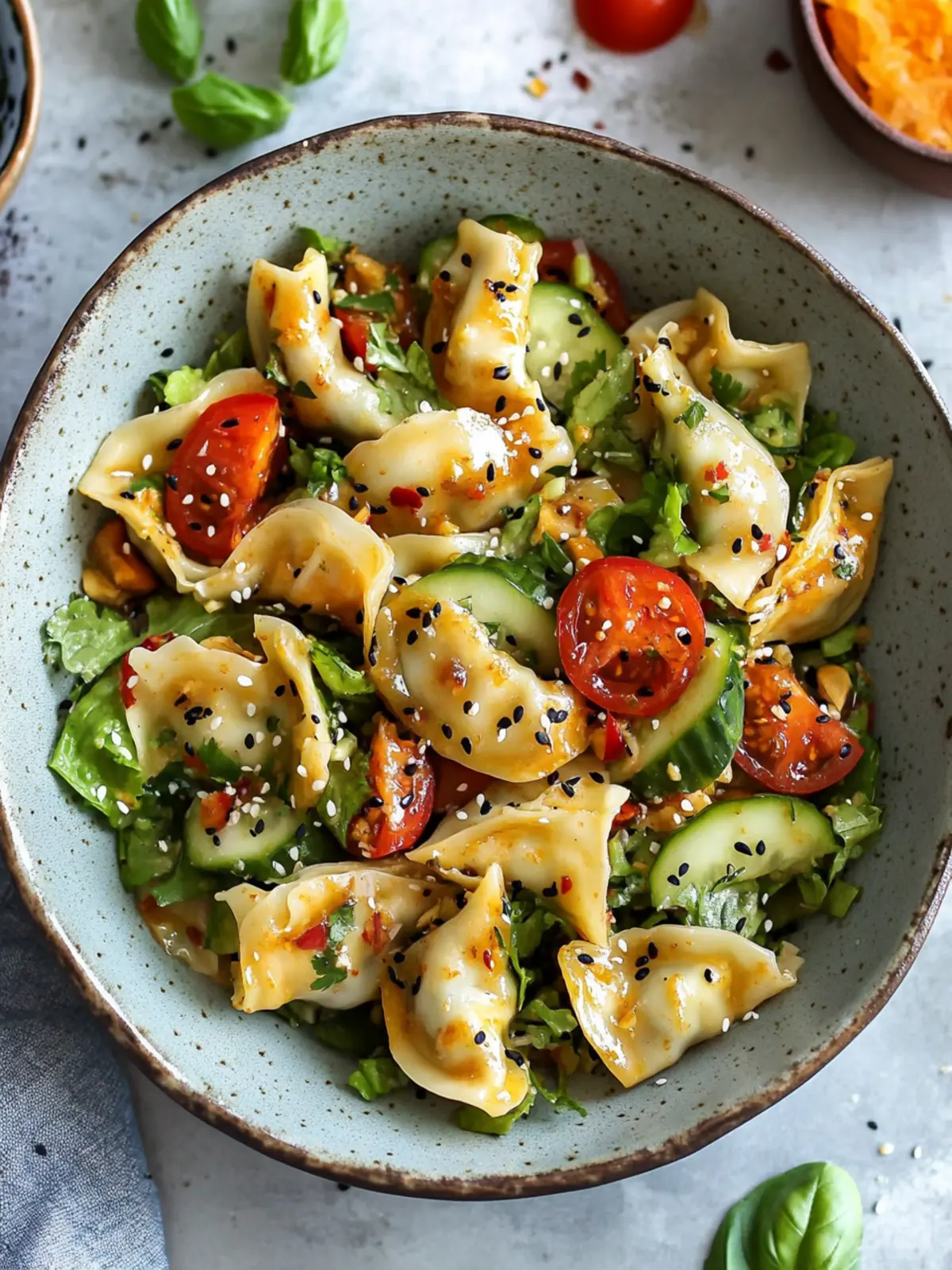 Ultimate Potsticker Salad for a Fresh Vegan Twist 4 Potsticker Salad