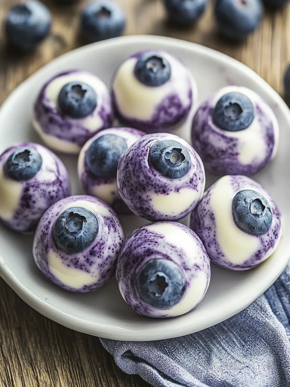 Delicious Blueberry Greek Yogurt Bites for Guilt-Free Snacking 4 Blueberry Greek Yogurt Bites