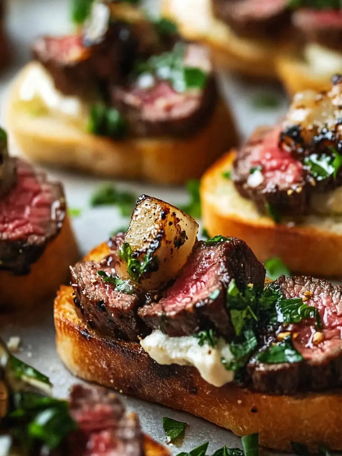 Savory Steak Crostini with Chimichurri for Ultimate Flavor 3 Steak Crostini
