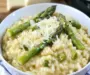 Slow Cooker Asparagus Risotto That Melts in Your Mouth
