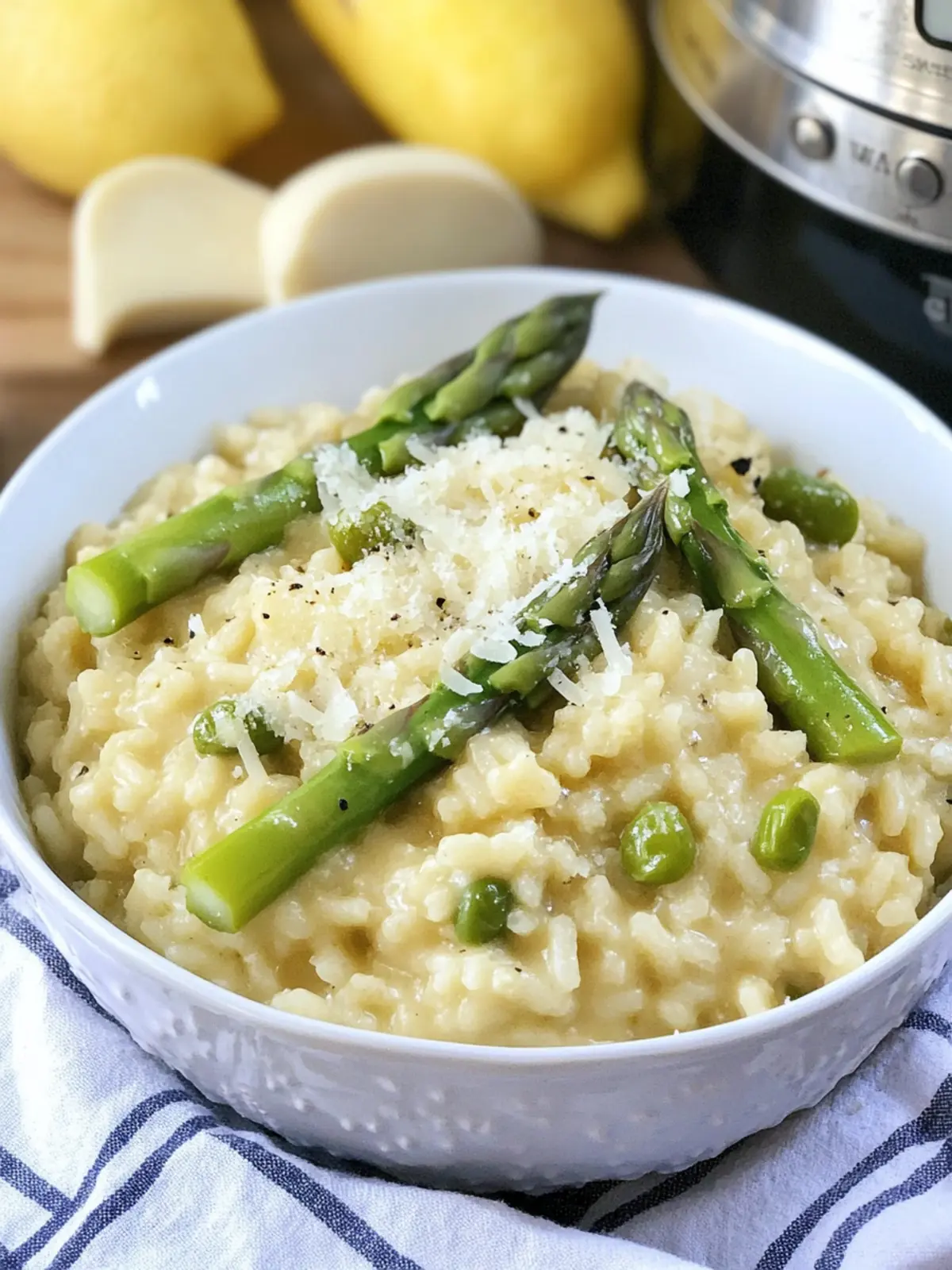 Slow Cooker Asparagus Risotto That Melts in Your Mouth 5 Slow Cooker Asparagus Risotto