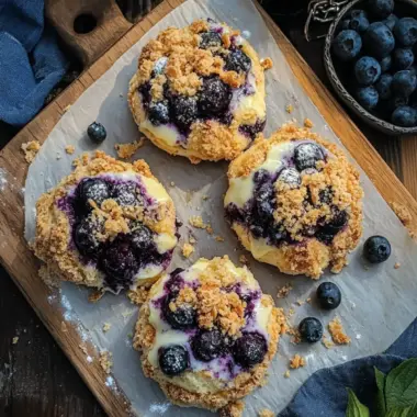 Delicious Blueberry Custard Crumble Buns to Brighten Your Day 10 Blueberry Custard Crumble Buns