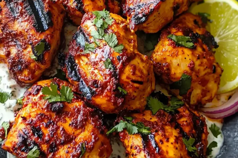 Spicy Yogurt-Marinated Chicken Tandoori