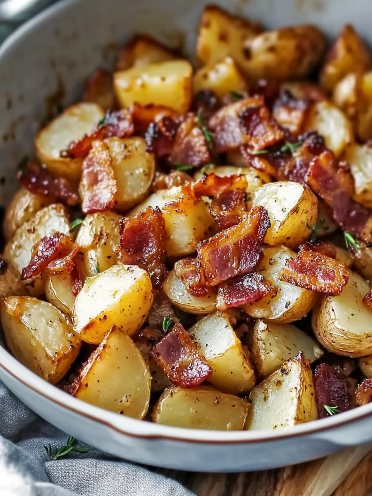 Bacon Honey Roasted Potatoes that Will Steal the Show! 5 Bacon Honey Roasted Potatoes