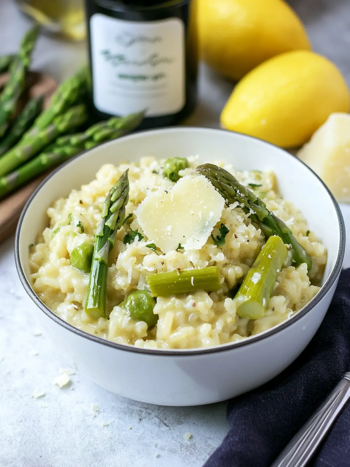 Slow Cooker Asparagus Risotto That Melts in Your Mouth 2 Slow Cooker Asparagus Risotto