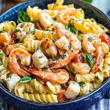 Refreshing Seafood Pasta Salad for Your Summer Picnics 9 Seafood Pasta Salad