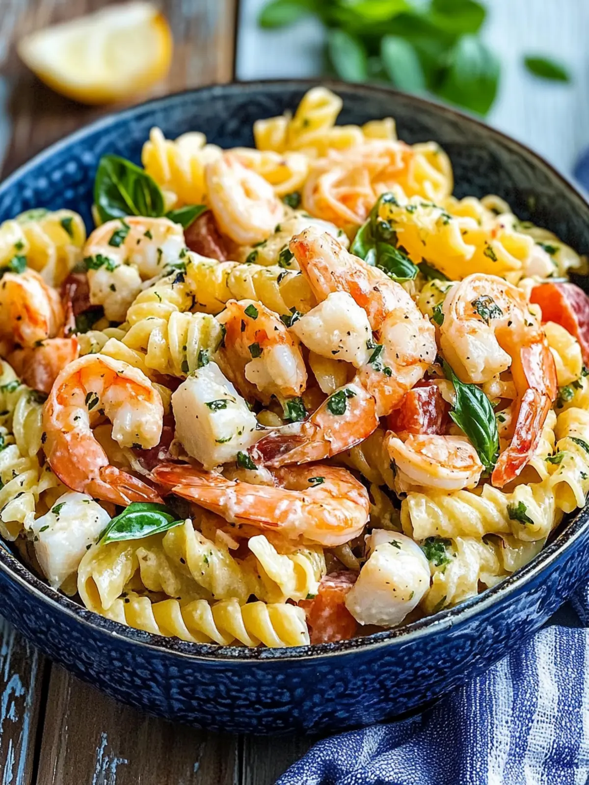 Refreshing Seafood Pasta Salad for Your Summer Picnics 5 Seafood Pasta Salad