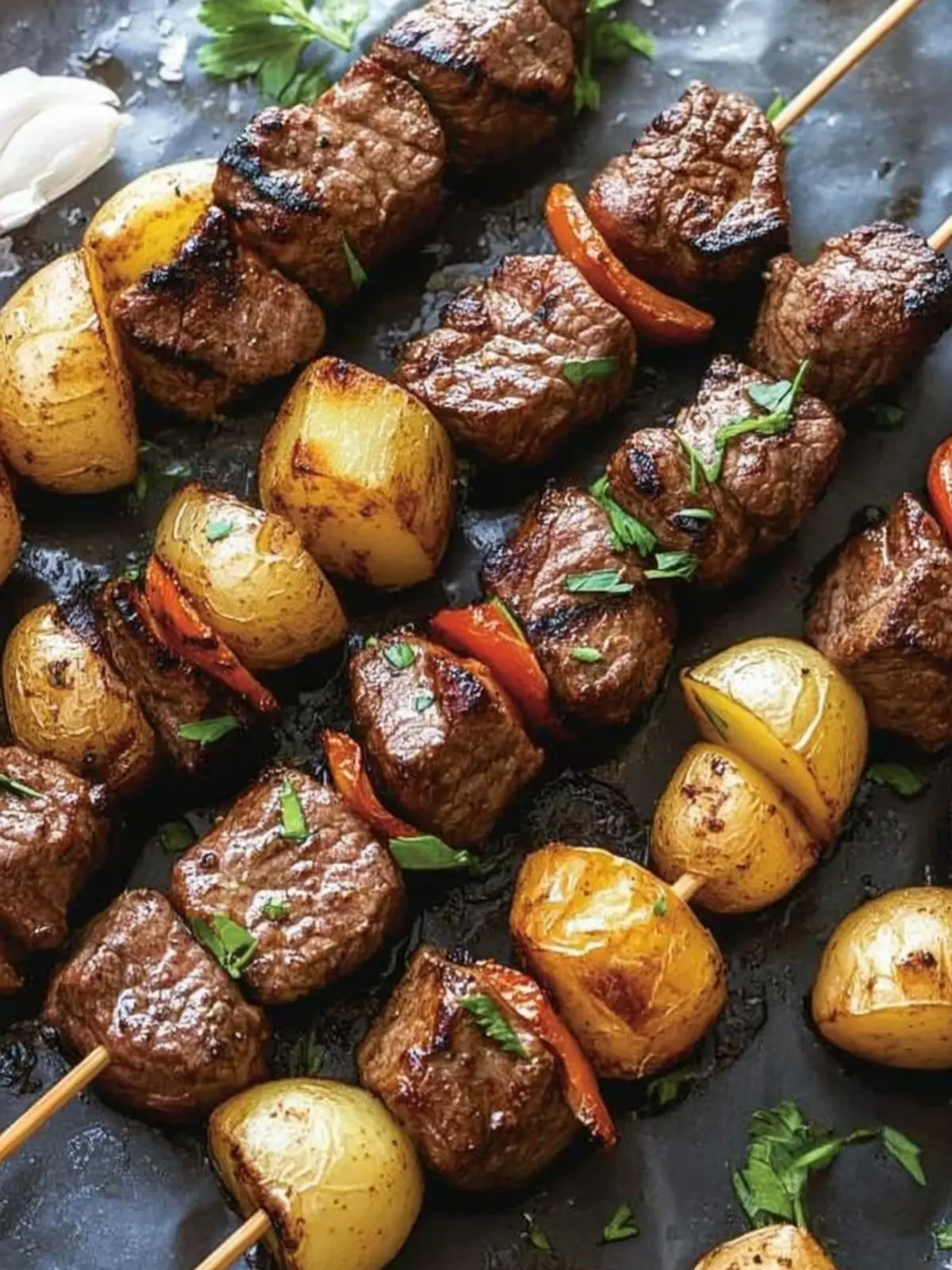 Sizzling Steak & Potato Kebabs for Your Epic BBQ Night 4 Steak & Potato Kebabs
