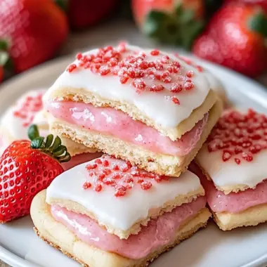Delicious Strawberry Pop Tart Sugar Cookies You’ll Love to Bake 10 Strawberry Pop Tart Sugar Cookies