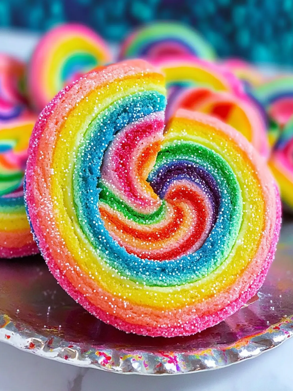 Bake Fun Rainbow Pinwheel Cookies for Colorful Memories 4 Rainbow Pinwheel Cookie