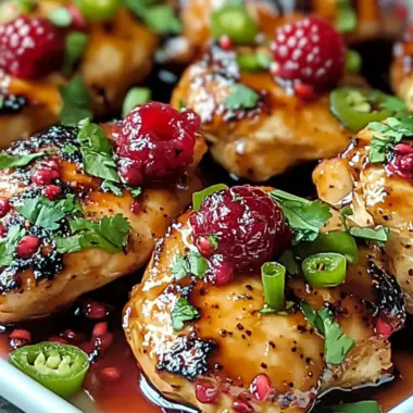 Spicy Jalapeño Raspberry Chicken for Bold Flavor Lovers 9 Spicy Jalapeño Raspberry Chicken