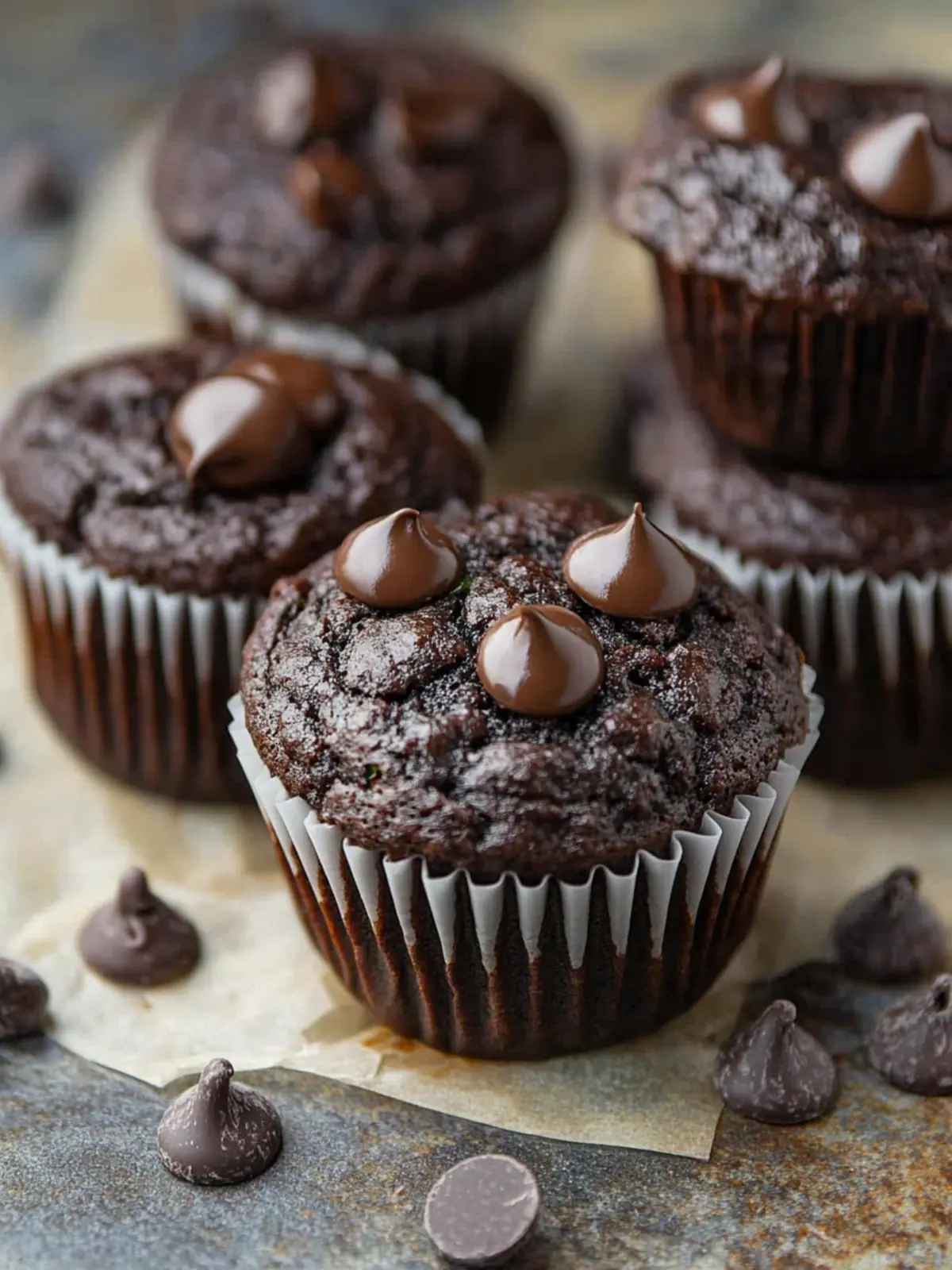 Chocolate Spinach Muffins That Hide Healthy Goodness 4 Chocolate Spinach Muffins