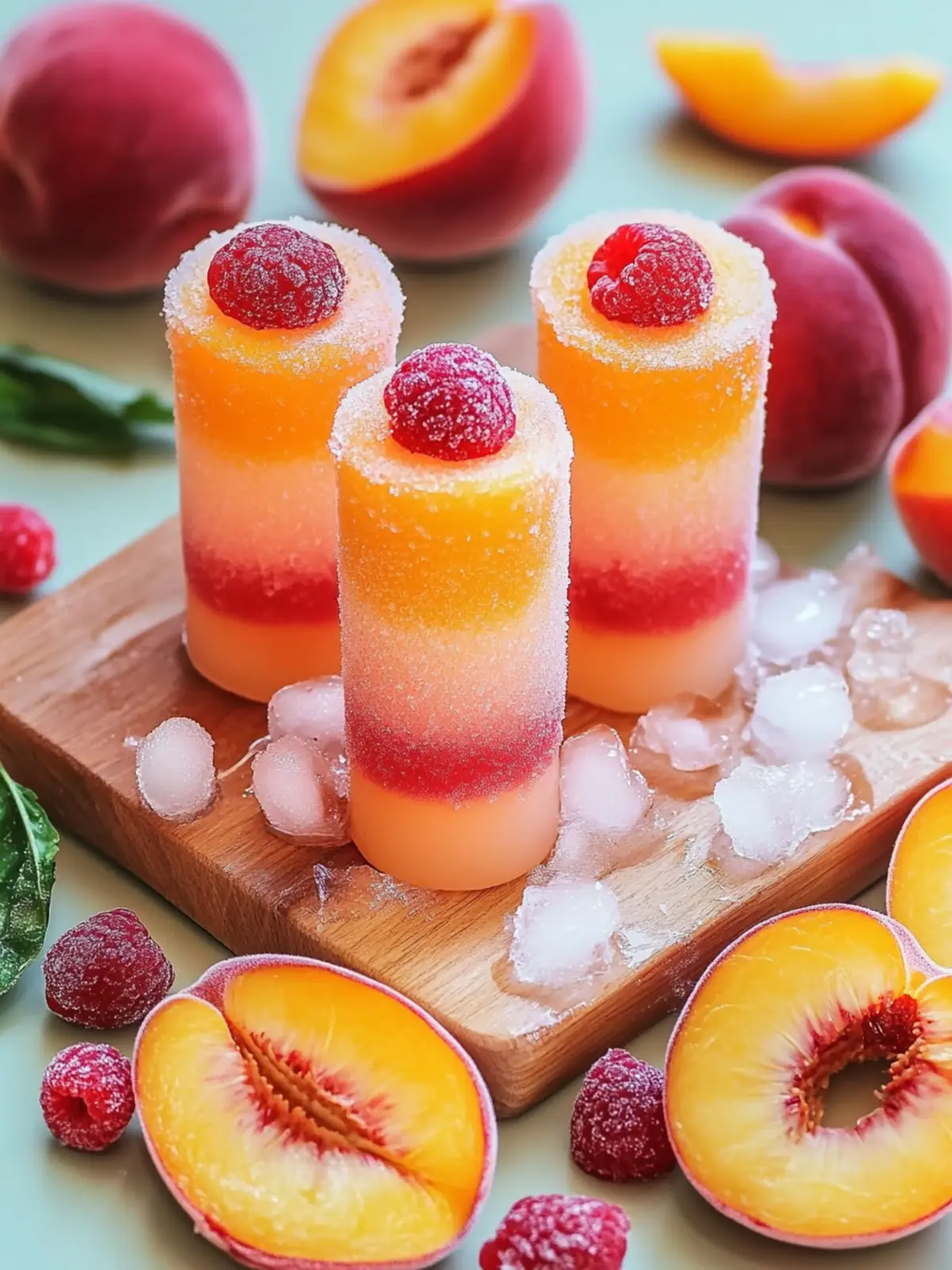 Sweet Peach Ring Pop Shots for a Fun Night In 2 Peach Ring Pop Shots
