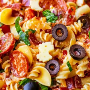 Delicious Pizza Pasta Salad for Your Next Easy Meal 9 Pizza Pasta Salad