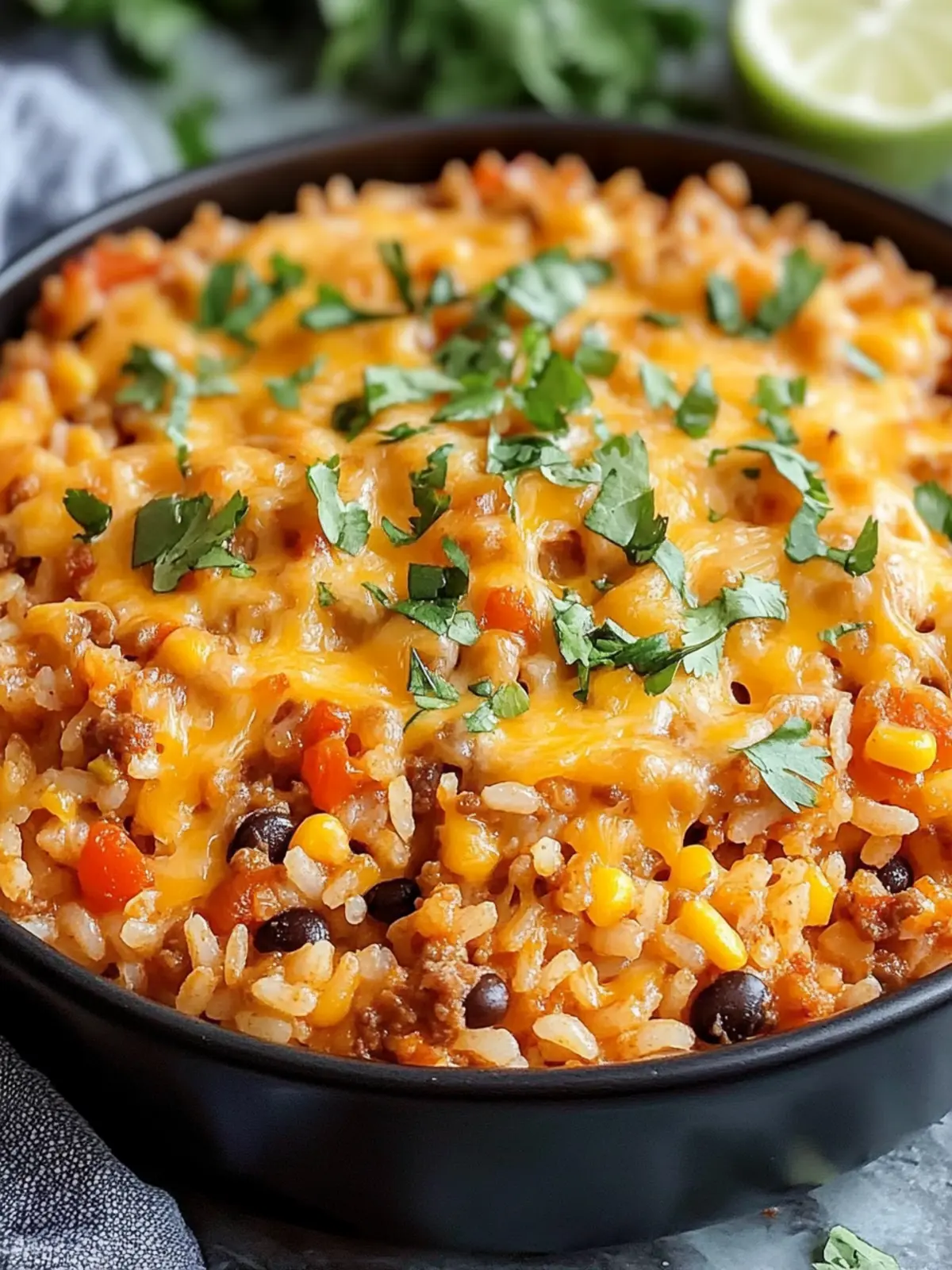 Quick Cheesy Taco Rice for a Fun Family Dinner Night 5 Cheesy Taco Rice