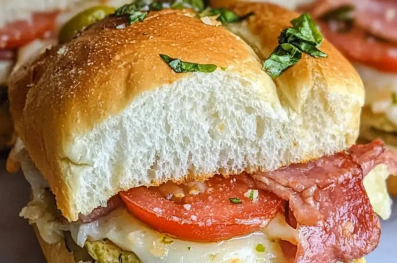 Hot Italian Sub Sliders