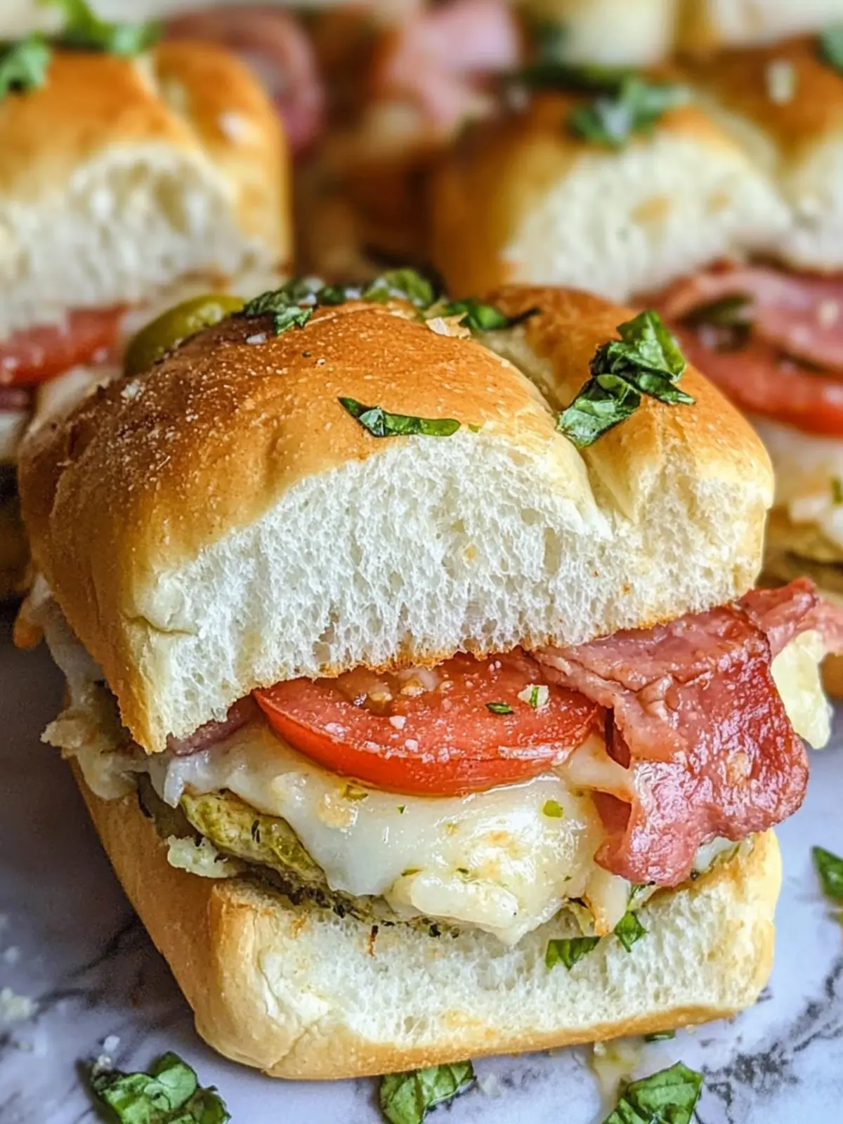 Hot Italian Sub Sliders: Your New Tailgate Favorite 5 Hot Italian Sub Sliders