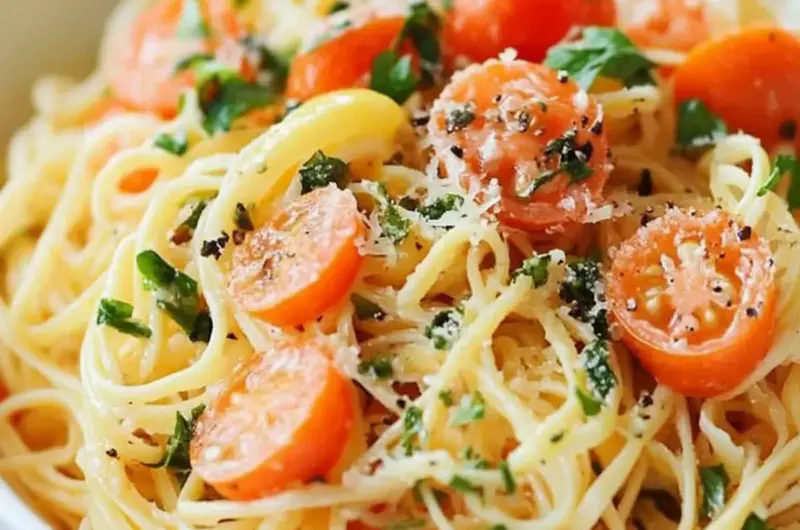 Lemon Capellini Salad