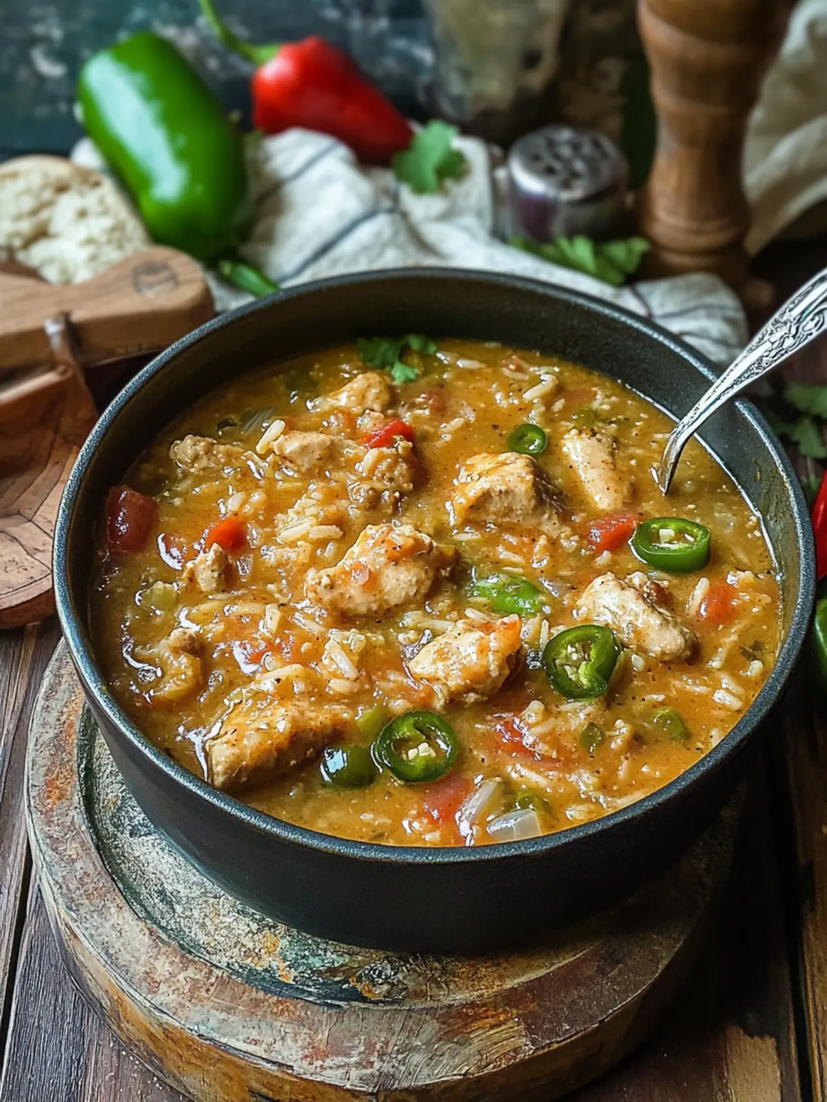Hearty Grandma's Chili Verde and Spanish Rice That's Irresistible 2 Grandma’s Chili Verde and Spanish Rice