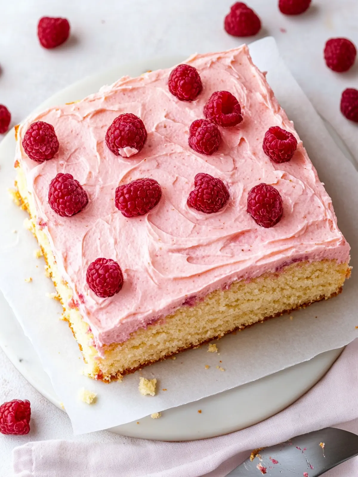 Irresistible Almond Raspberry Cake with Fluffy Buttercream 2 Almond Raspberry Cake