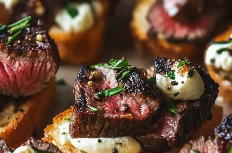 Steak Crostini