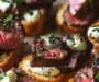 Savory Steak Crostini with Chimichurri for Ultimate Flavor
