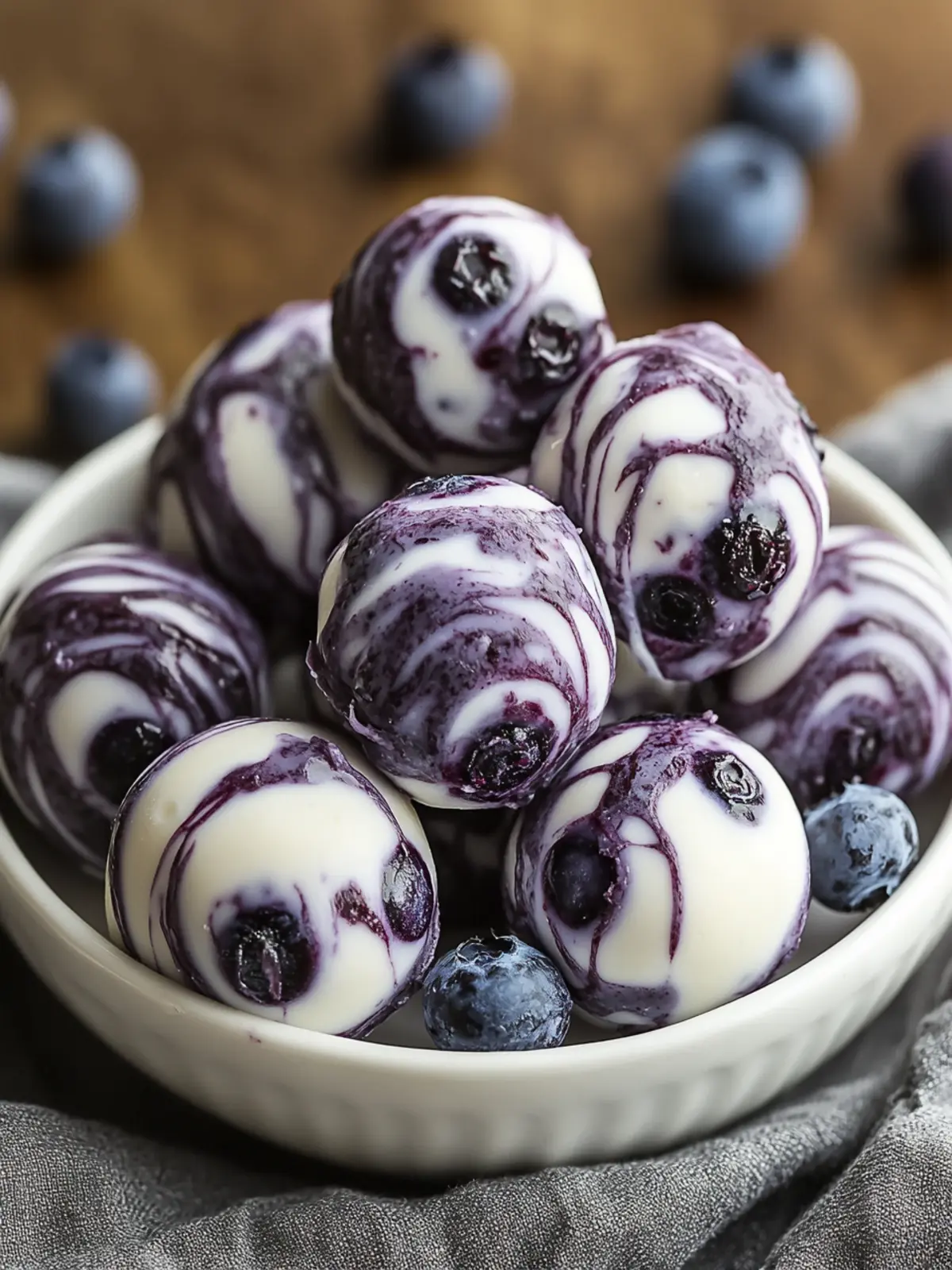 Delicious Blueberry Greek Yogurt Bites for Guilt-Free Snacking 3 Blueberry Greek Yogurt Bites