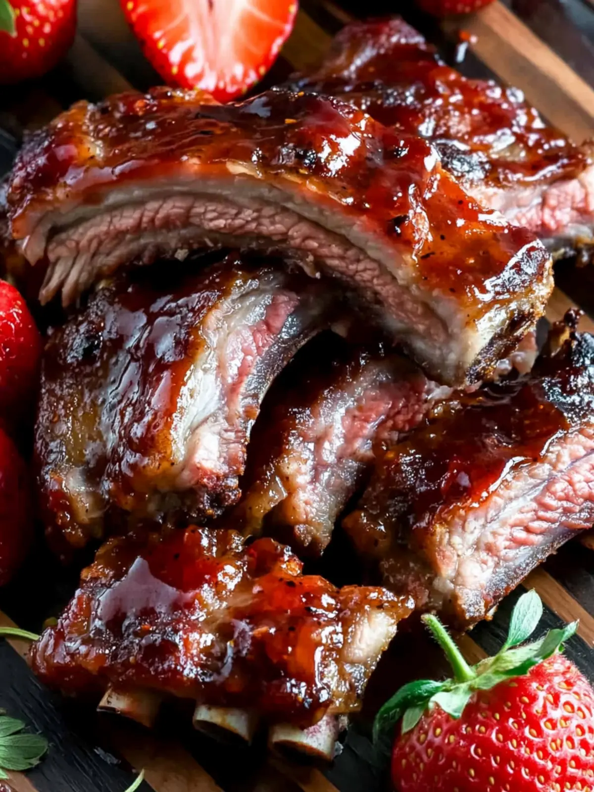 Sticky Strawberry Baby Back Ribs That Will Wow Your Guests 4 Sticky Strawberry Baby Back Ribs