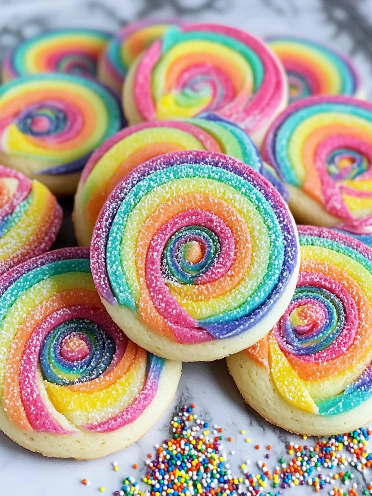 Bake Fun Rainbow Pinwheel Cookies for Colorful Memories 3 Rainbow Pinwheel Cookie