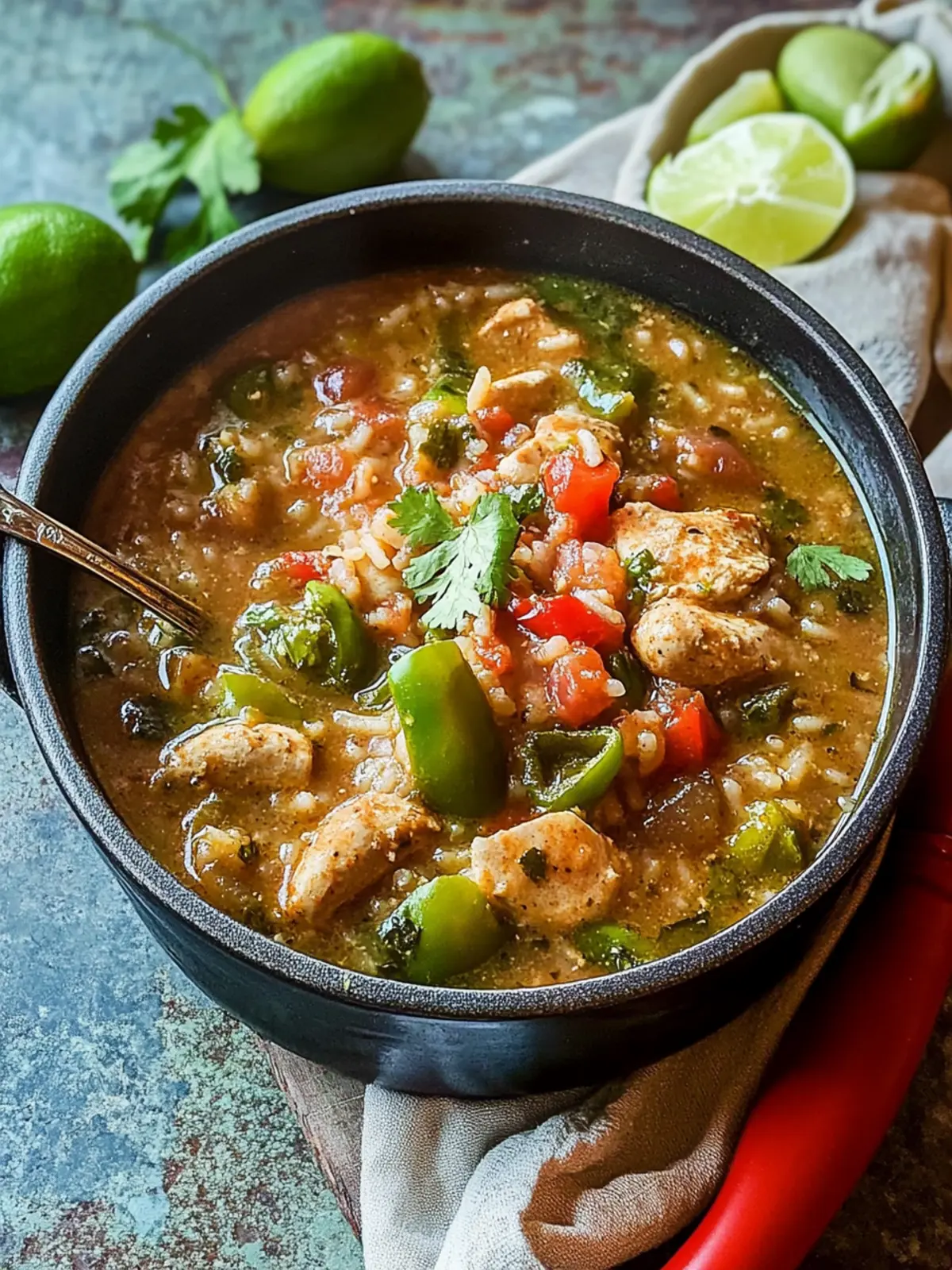 Hearty Grandma's Chili Verde and Spanish Rice That's Irresistible 4 Grandma’s Chili Verde and Spanish Rice