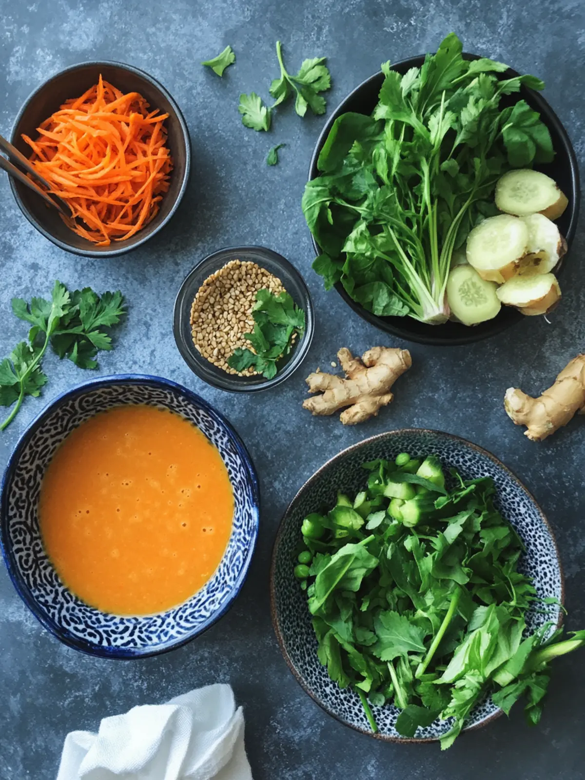 Zesty Japanese Carrot Ginger Dressing in 10 Minutes Flat 2 Japanese Carrot Ginger Dressing