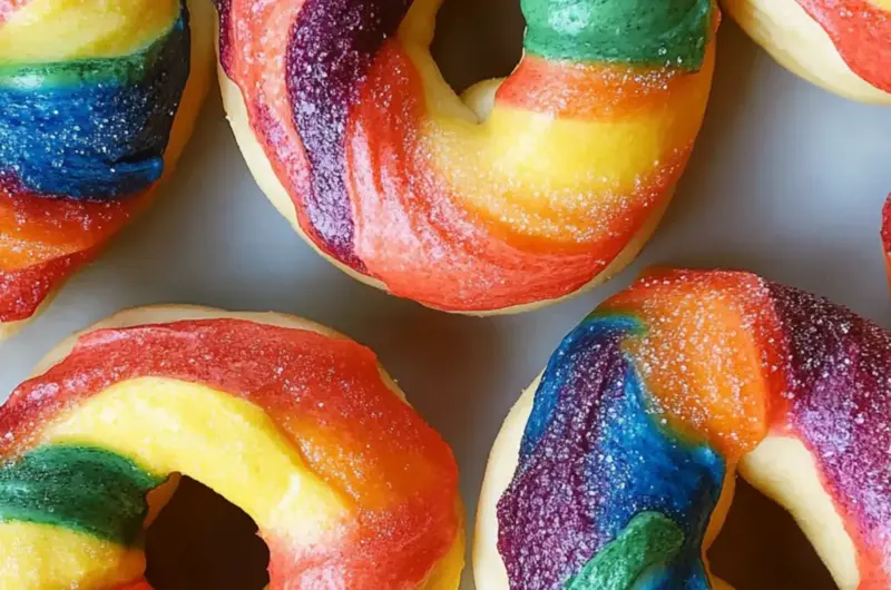 Rainbow Bagels