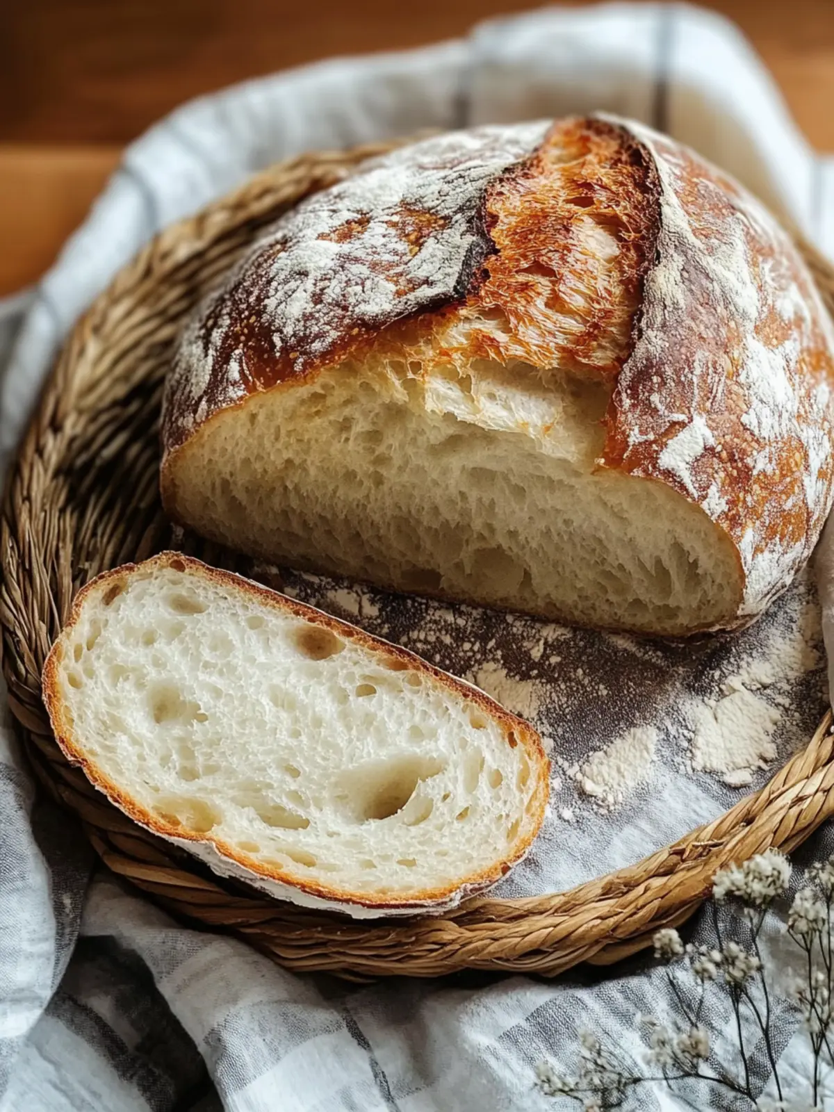 Quick Homemade Bread in 20 Minutes – Effortless Baking Bliss 2 Homemade Bread