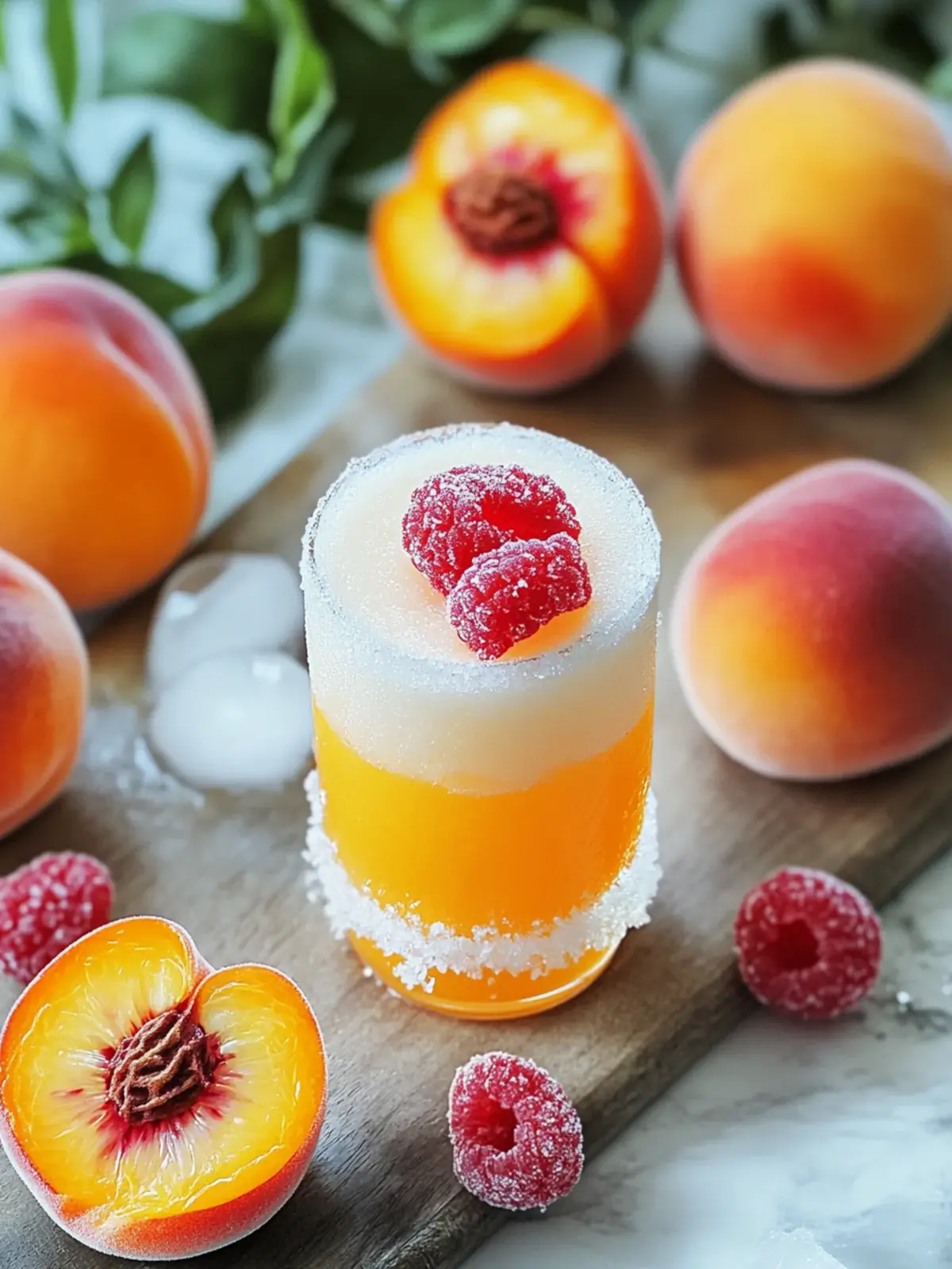 Sweet Peach Ring Pop Shots for a Fun Night In 4 Peach Ring Pop Shots